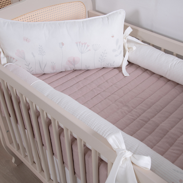 Kit de Berço 06 Peças Doce Jardim da Mamãe