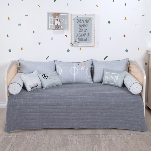 Kit Cama 05 Peças Descanso de Campeão - Futbaby