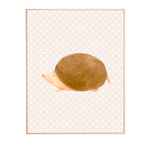 Quadro Decorativo Porco Espinho em MDF