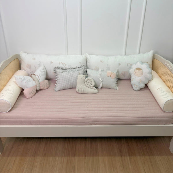 Kit Cama 05 Peças Caminho das Flores - Jardim da Mamãe