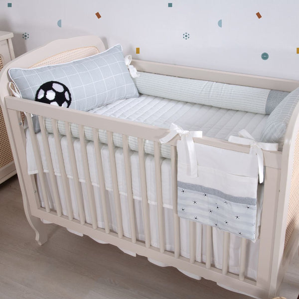 Kit de Berço 06 Peças Sonho em Campo - Futbaby