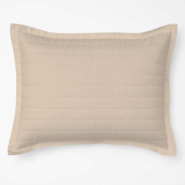 Porta Travesseiro Bege com Detalhes Ripado – Linha Elena Kids